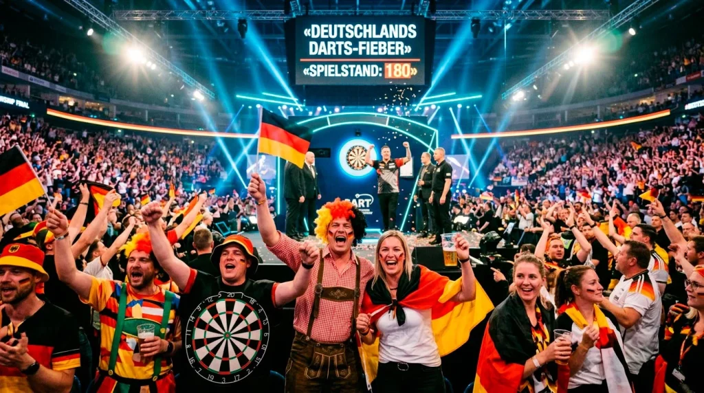 Darts Popularität Deutschland DACH Wachstum European Tour Wettmarkt