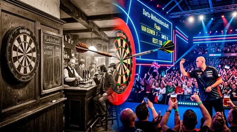 Geschichte Darts WM PDC Historie legendäre Finals Entwicklung